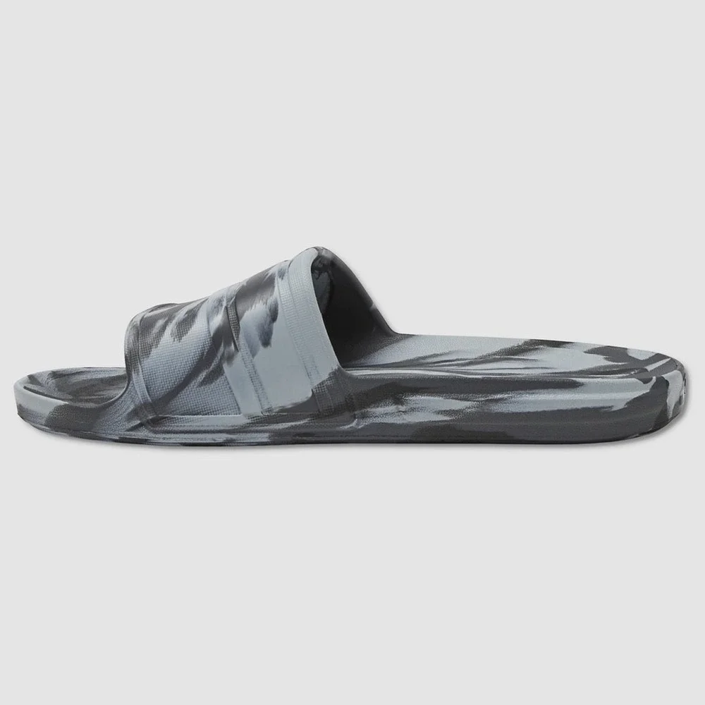 Quiksilver Cloudbreak Slim Slide Sandals - NWT Mens 10 Black / Grey - #49627-K9